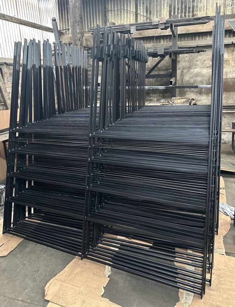 Stacked Panel Fencing